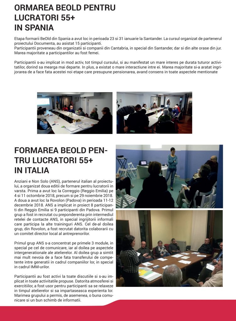 ORMAREA BEOLD PENTRU
LUCRATORI 55+
IN SPANIA